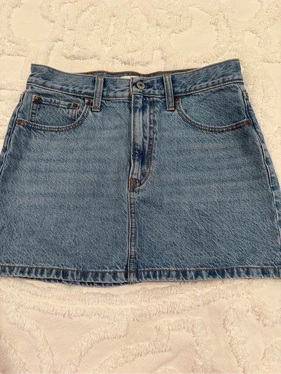 Abercrombie & Fitch Dresses & Skirts - Abercrombie & Fitch Light Blue Denim Mini Skirt